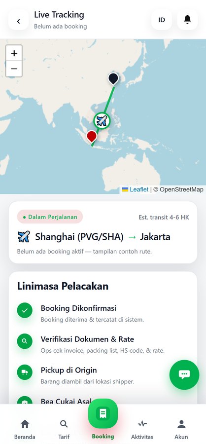 Live tracking